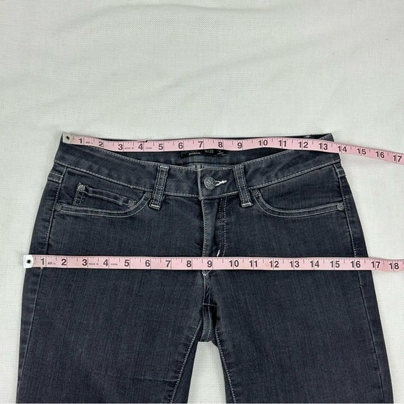 prAna size 0 / 25 Gray Slim Stretch Jeans - Picture 11 of 12